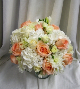 Peachy Delight Bride Bouquet - $350.00